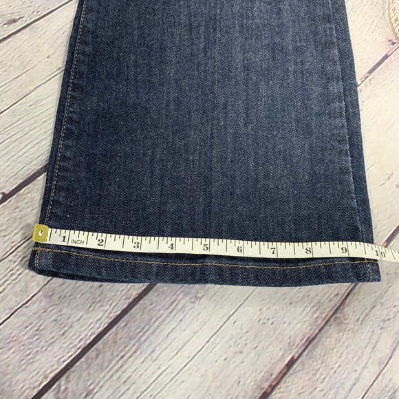 Calvin Klein Flare Fit Dark Wash Jeans Size 12 - Picture 3 of 8